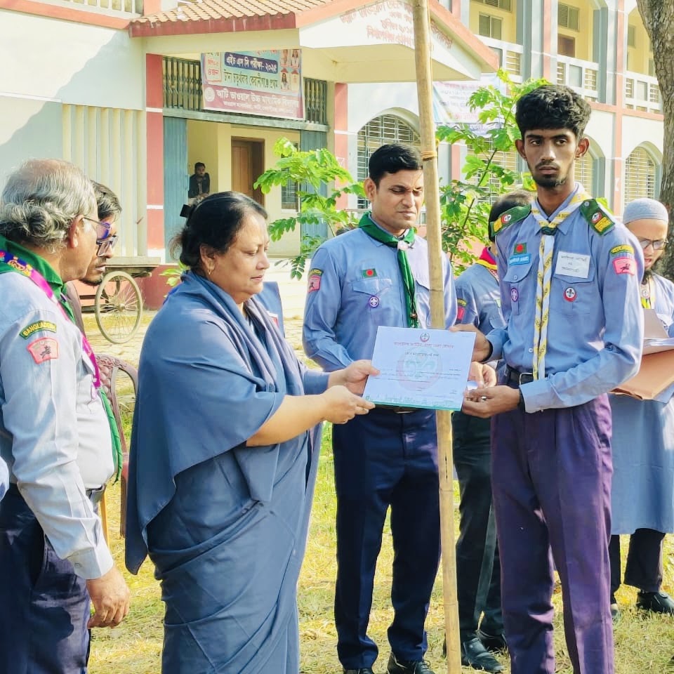 Rover Shahriar Ahmed 69th Rover Mate Course Certificate Keraniganj